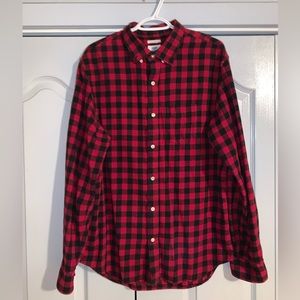 Old Navy Plaid Button Up Shirt
